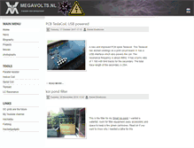 Tablet Screenshot of megavolts.nl
